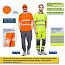 Футболка-поло сигнальная "Фликер" фл.-желтая