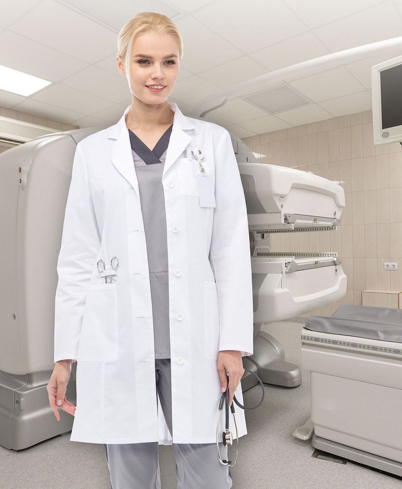 Халат женский LL1116 Бьянка белый